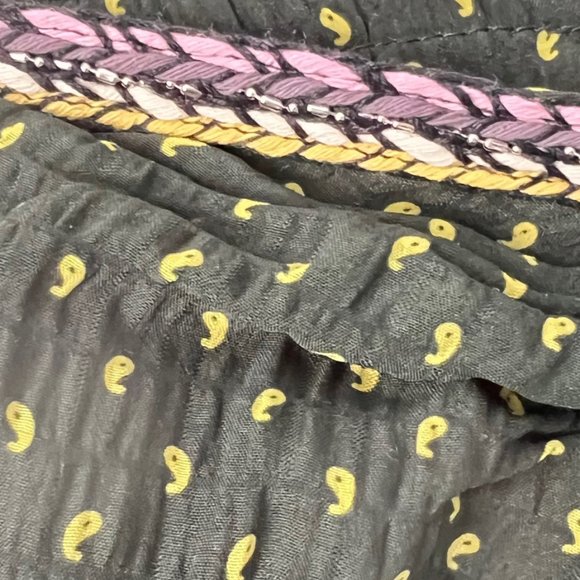 NEW Zara Sarong Style Boho Mini Skirt- Size M - Picture 6 of 15